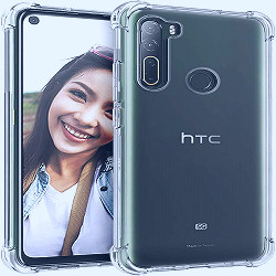 Amazon.com: Osophter for HTC U20 5G Case Clear Transparent Reinforced  Corners TPU Shock-Absorption Flexible Cell Phone Cover for HTC U20 5G(Clear)  : Cell Phones & Accessories